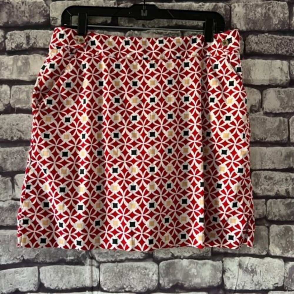 EP Pro Red, White & Black Skort Size 12